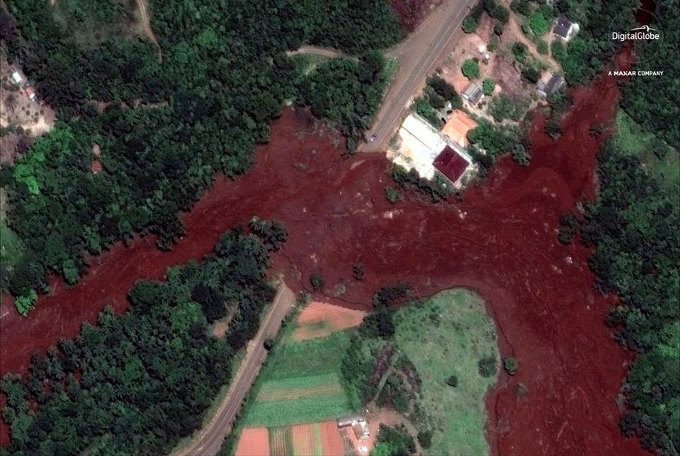 Brezilya'da barajın çökmesi sonucu ölenlerin sayısı 121'e çıktı