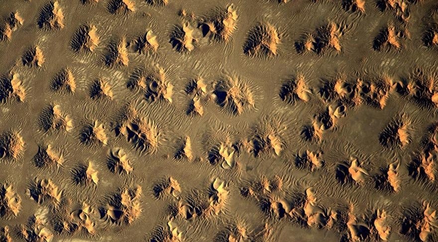 Uzaydan Afrika'nın görüntüsü