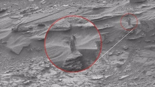 İşte Mars'tan şaşkına çeviren görüntüler