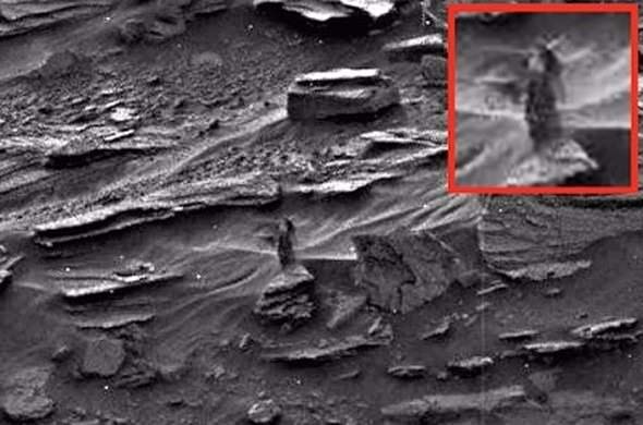 İşte Mars'tan şaşkına çeviren görüntüler