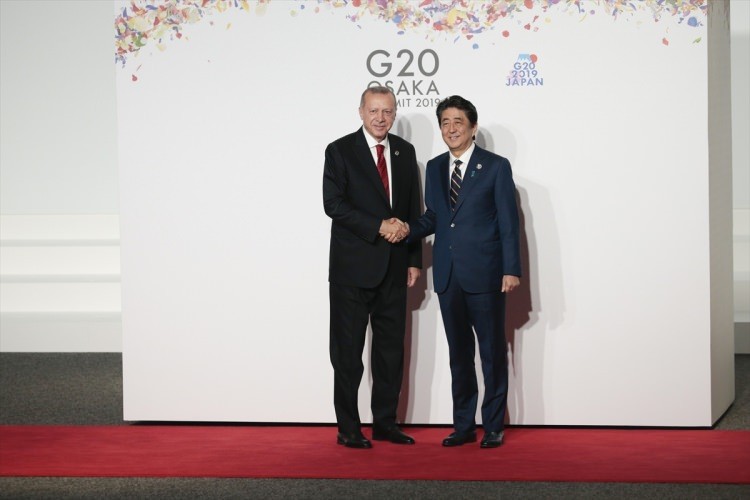 G-20 zirvesinde liderler geçidi 