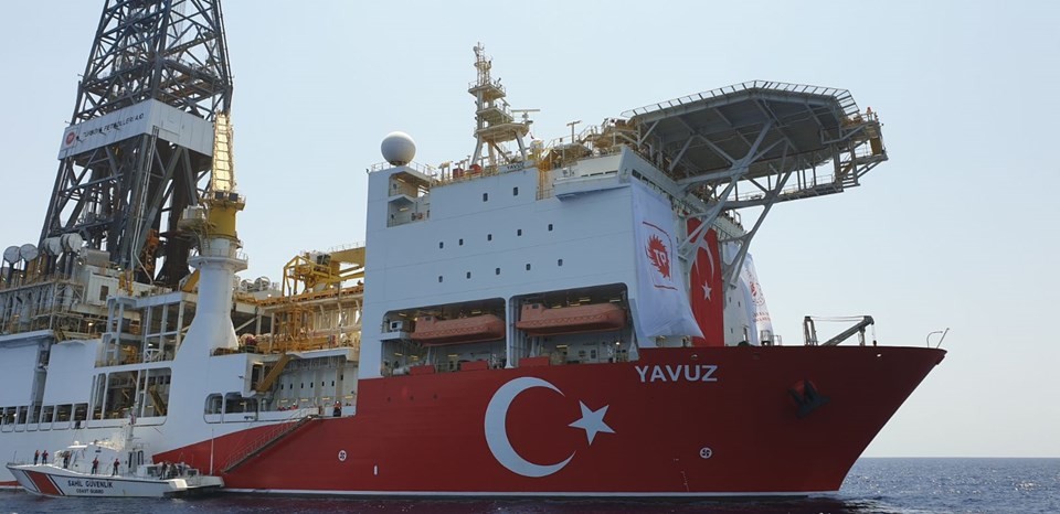 'Yavuz' Doğu Akdeniz'de sondaja başladı 