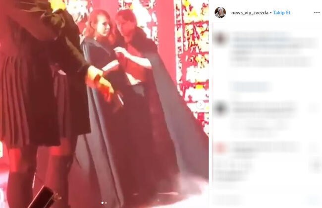 Putin'in manevi kızı, kendi düğününde striptiz yaptı