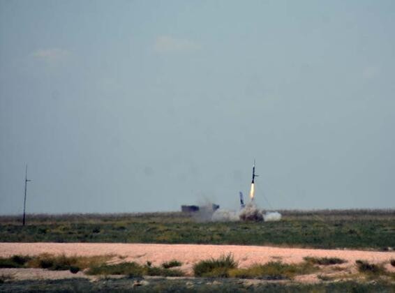 TEKNOFEST kapsamında Tuz Gölü'nde roketler fırlatıldı