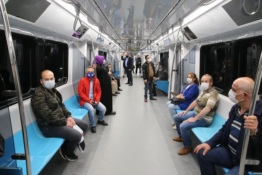 Mecidiyeköy-Mahmutbey Metrosunda seferler başladı