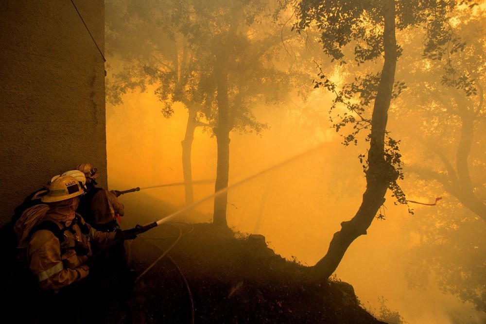 Kaliforniya'daki yangınlarda rekor