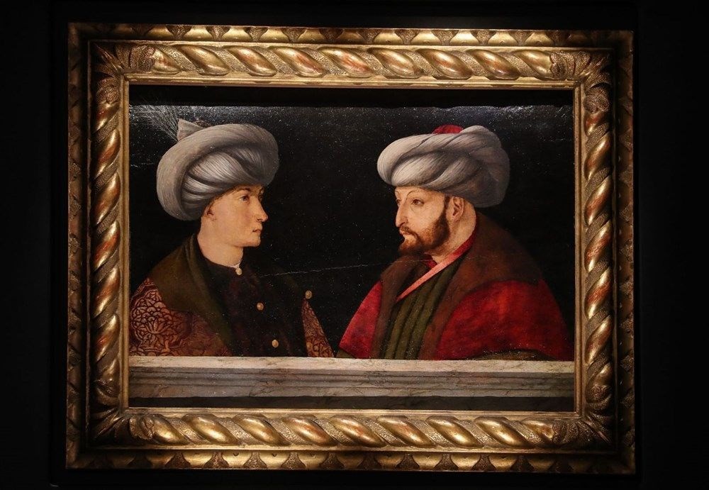 Fatih Sultan Mehmet'in tablosu ziyarete açıldı
