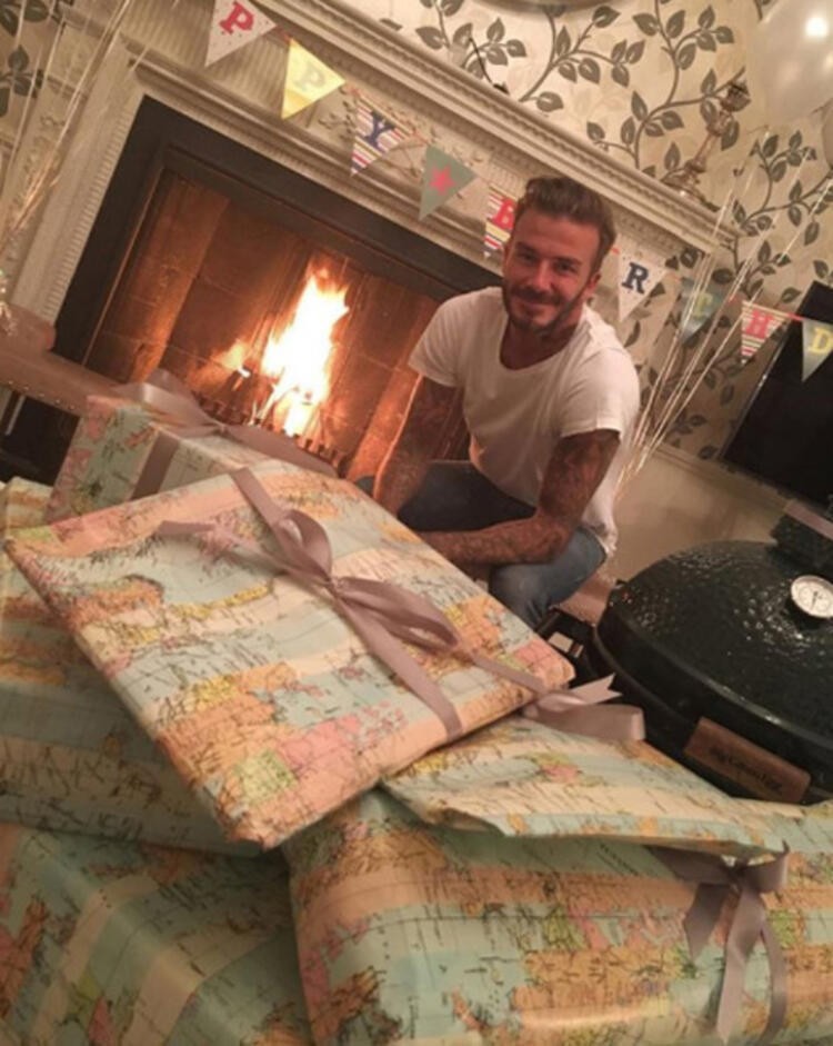 Beckham ailesi malikanesine ada yaptırıyor