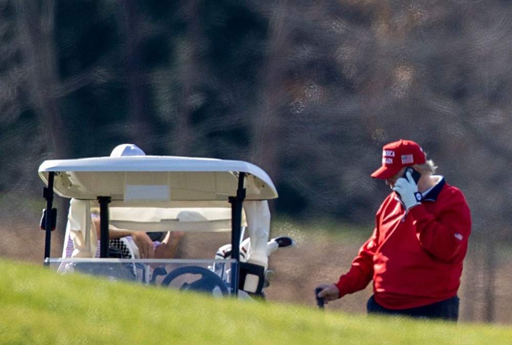 Trump seçimden sonra golfte de hayal kırıklığı yaşadı
