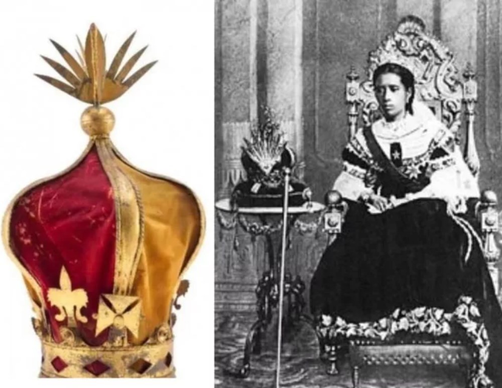 Fransa Kraliçe III. Ranavalonana'ya ait tacı 123 yıl sonra iade etti 