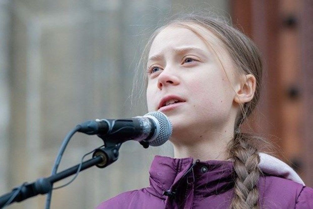 Genç aktivist Greta, Trump'la alay etti