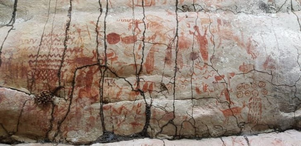 Amazon’da 12 bin 500 yıllık kaya resimleri bulundu
