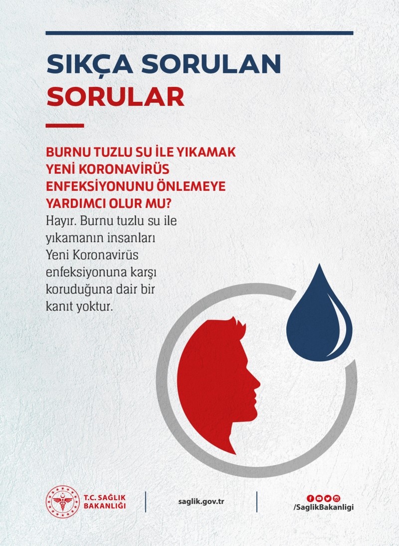 Sağlık Bakanlığı Bilim Kurulundan 'korona virüs' broşürü