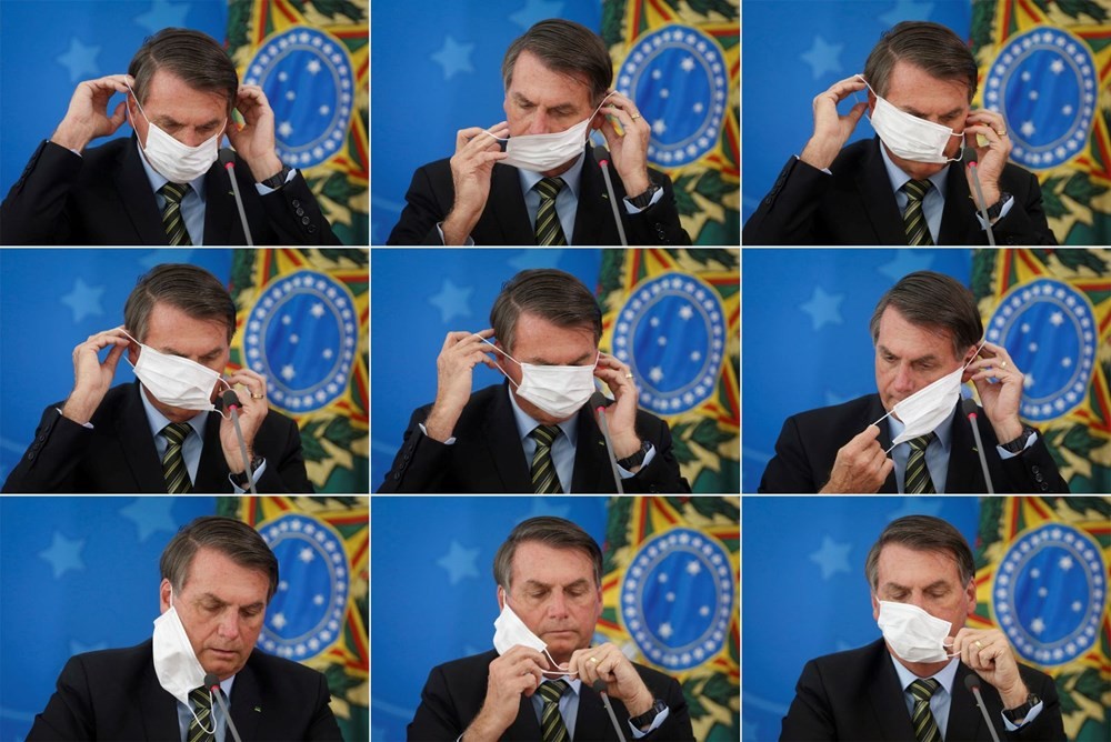 Bolsonaro, virüsü yine basit bir gribe benzetti