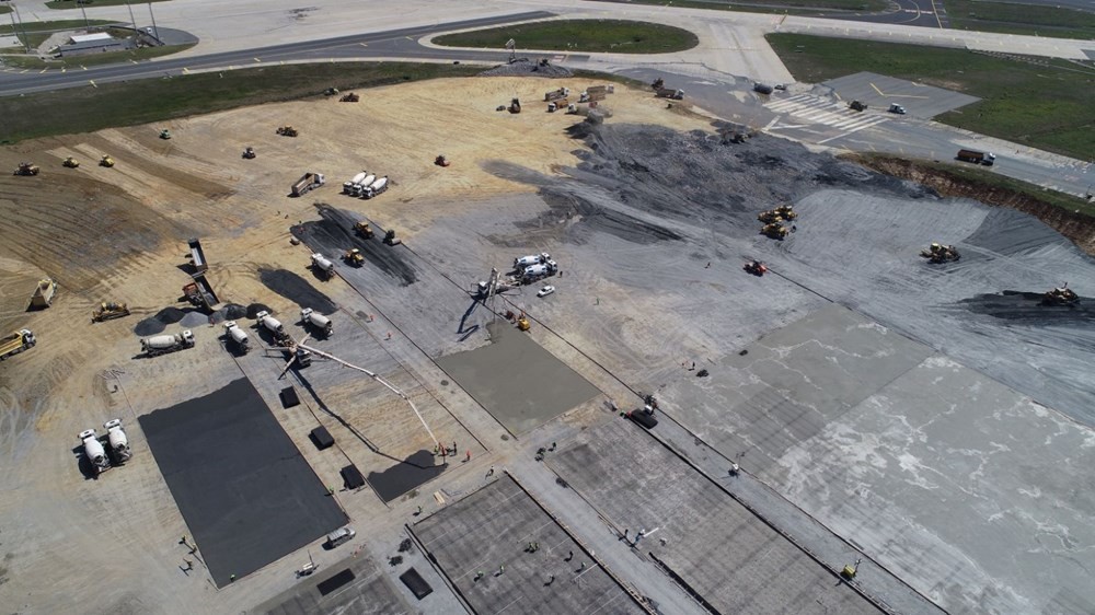 Atatürk Havalimanı’ndaki hastanenin zemin betonu dökülmeye başlandı