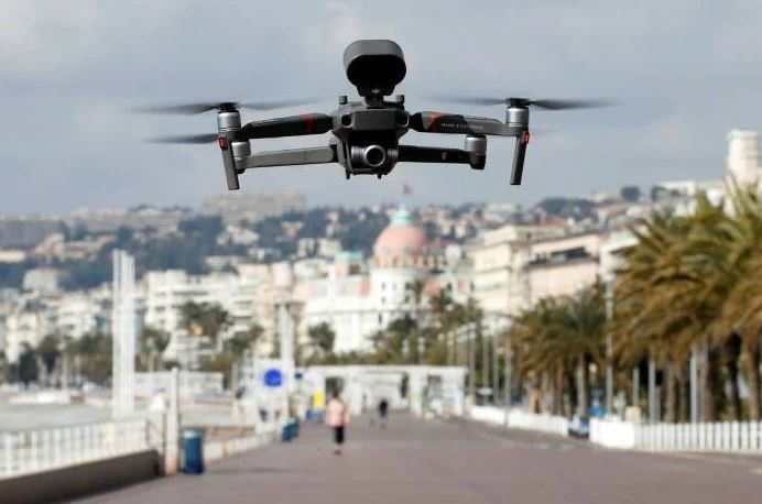 ABD polisinden drone önlemi: Havadan ateş ölçecek