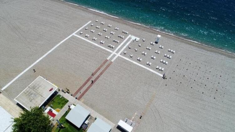 Dünyaca ünlü plaj yeni döneme hazır