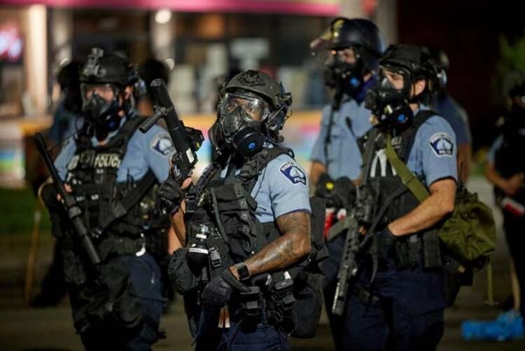 ABD'deki polis şiddetine protestolarda slogan: Nefes alamıyorum