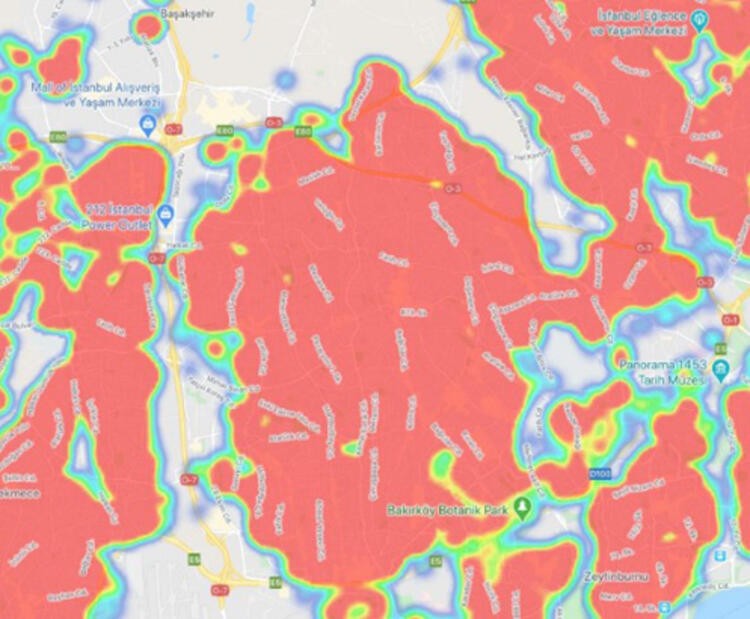 Korona virüs haritası İstanbul! En riskli ilçeler açıklandı