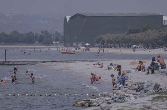 İstanbul plajlarında korkutan görüntü