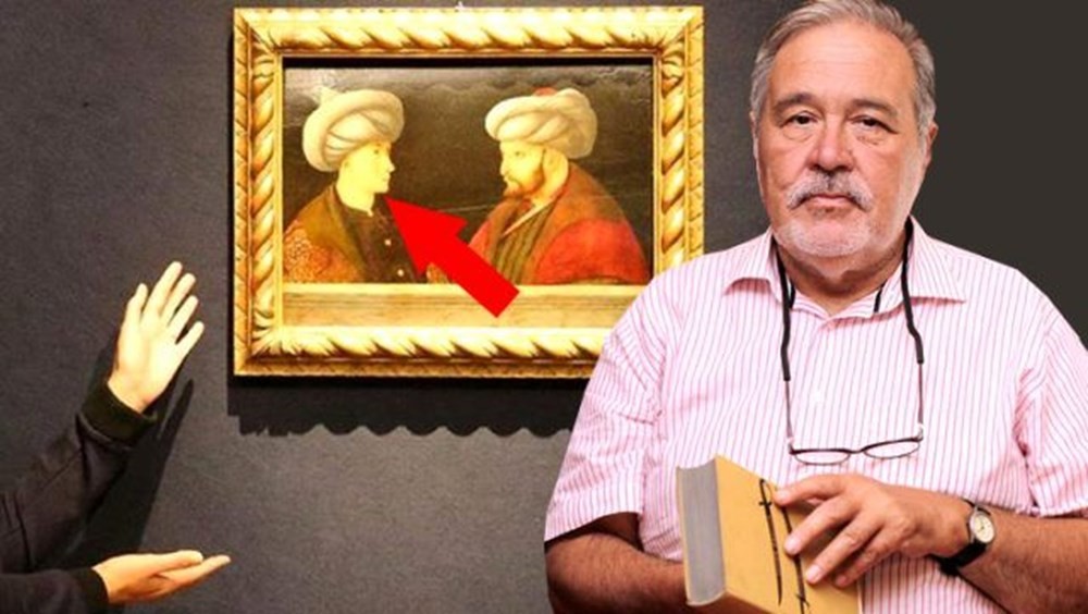  İlber Ortaylı, portrede Fatih Sultan Mehmet'in karşısındaki ismi açıkladı