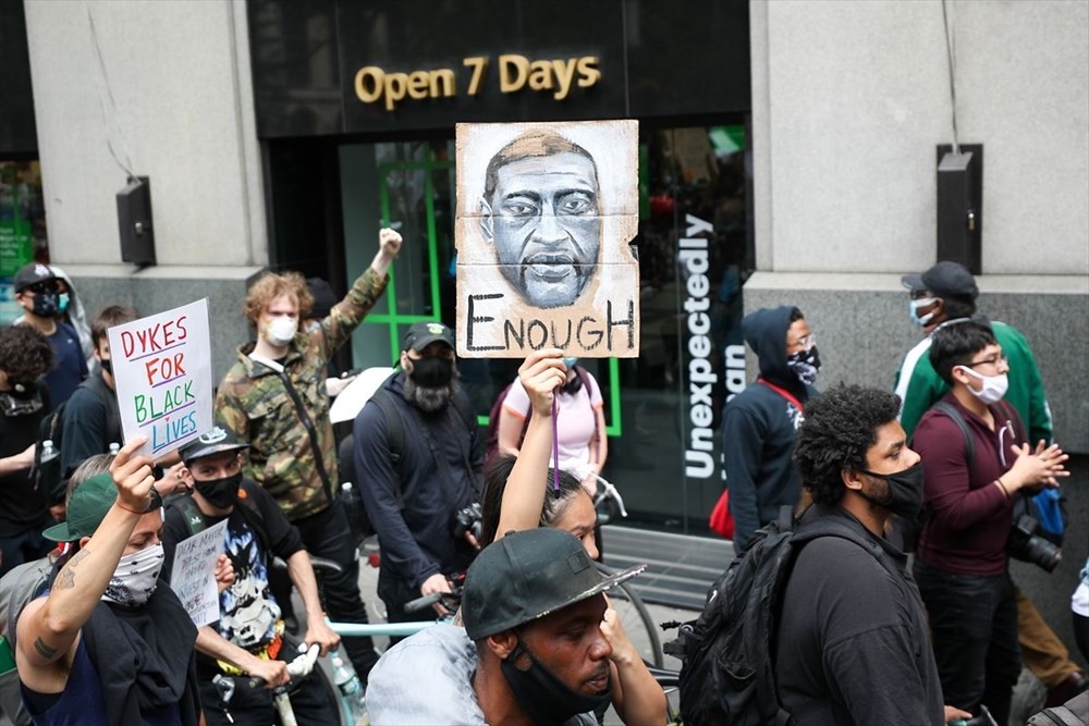 ABD'deki protestoların 8. gününde şiddetin dozu düştü