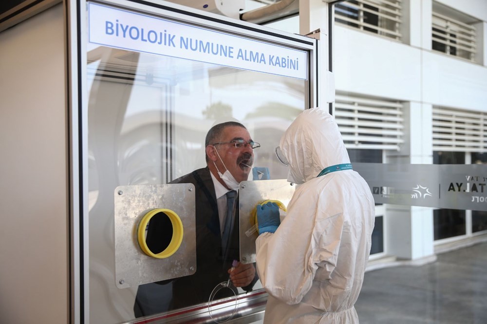 Antalya Havalimanı'na Kovid laboratuvarı