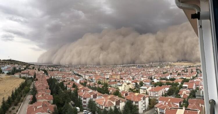 Korkutan kum fırtınası açıklaması: 'Çok daha şiddetli olacak'