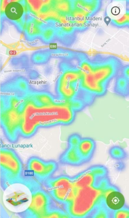 İstanbul'un ilçe ilçe korona virüs haritası