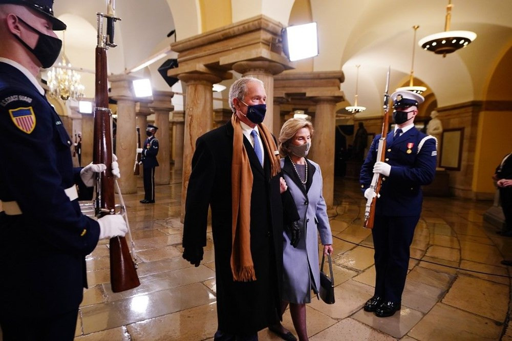 Joe Biden'ın yemin töreninden kareler
