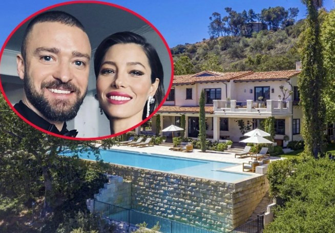 Justin Timberlake ile Jessica Biel evlerini 35 milyon dolara satıyor