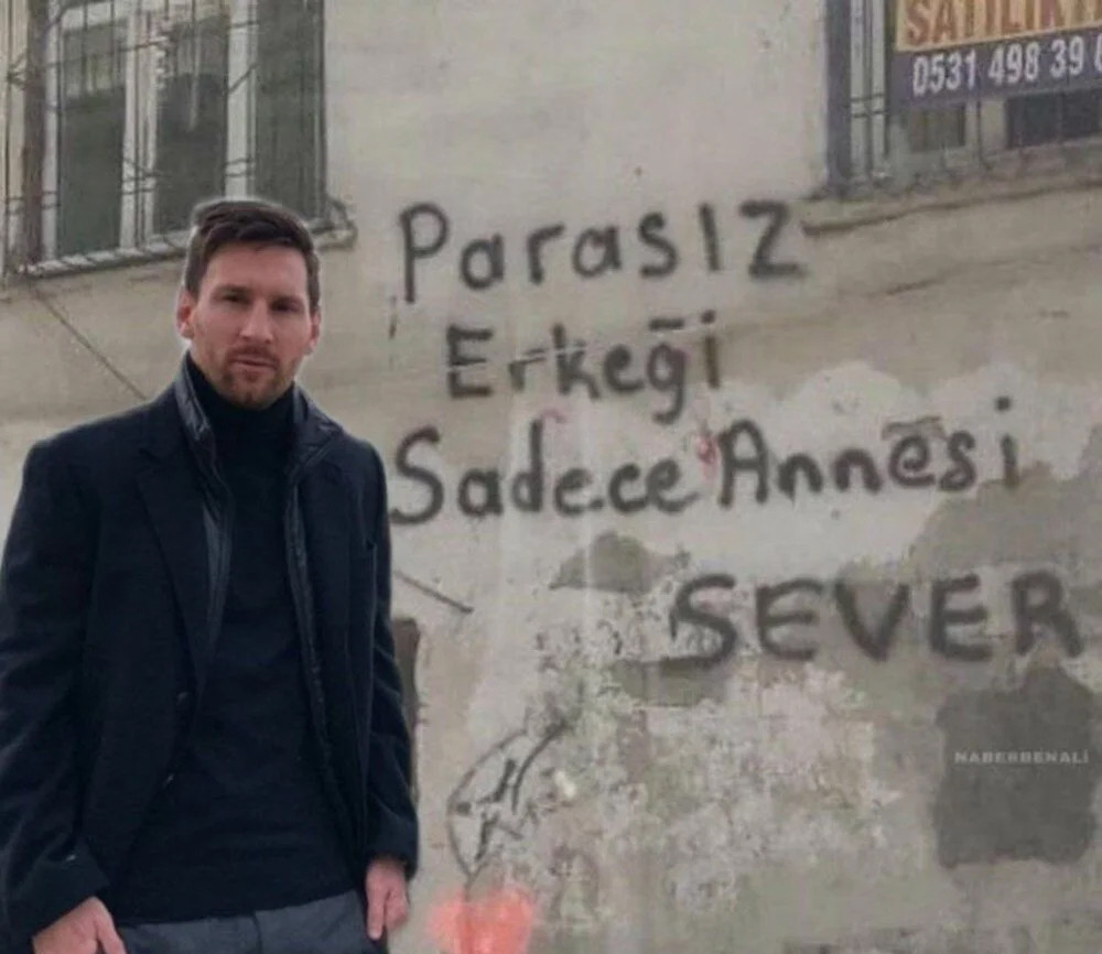 Türkiye'nin yeni eğlencesi Messi!