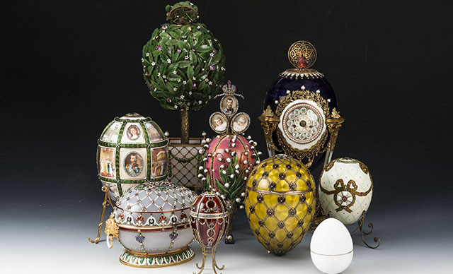 Dünyanın en değerli yumurtaları Faberge'ler, Londra’da sergilenmeye başlandı