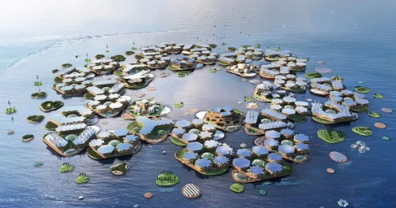 Dünyanın ilk yüzen şehri 2025'te geliyor