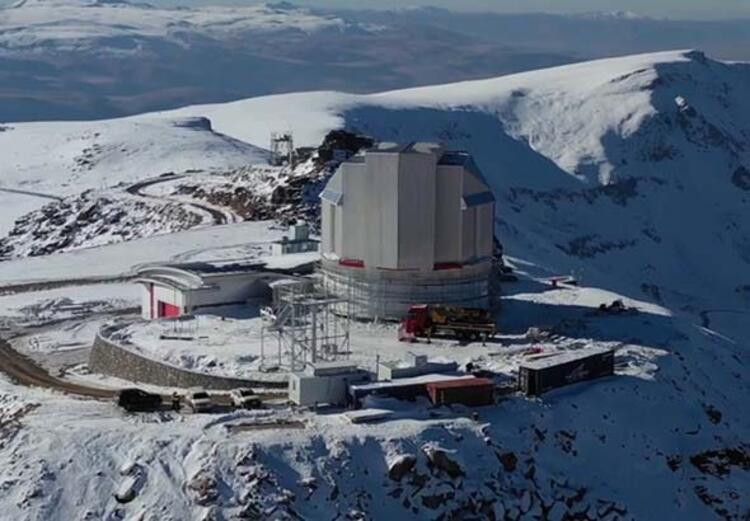 Türkiye'nin en büyük teleskobu, ilk ışık için gün sayıyor