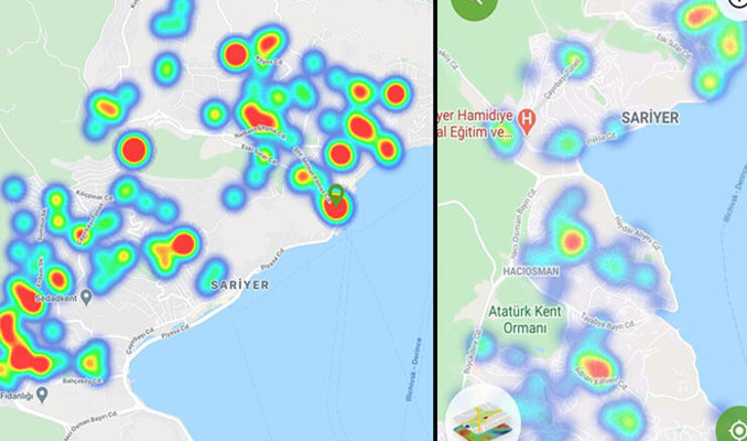 İstanbul koronavirüs haritası güncellendi