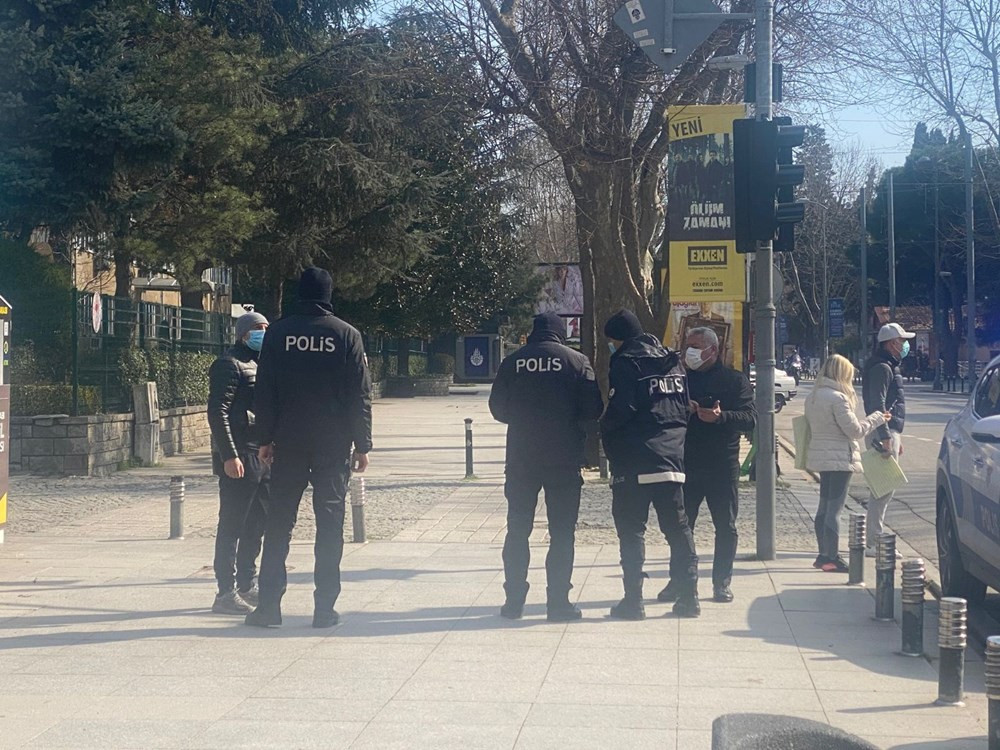 Kadıköy'de kısıtlamaya uymayan 560 kişiye ceza kesildi