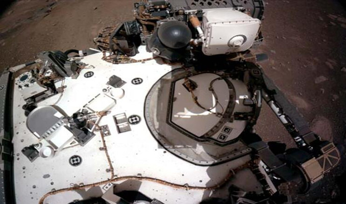 Mars aracının paraşütündeki şifre çözüldü