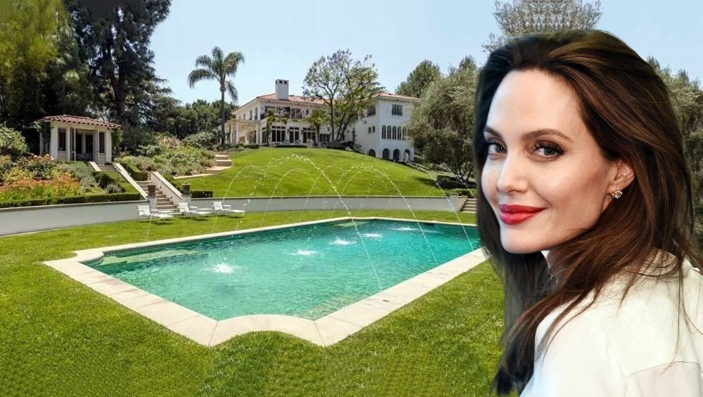 Angelina Jolie'nin 25 milyon dolarlık evi