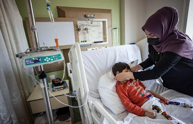 Türkiye'nin çocuk Kovid hastaları ilk kez görüntülendi