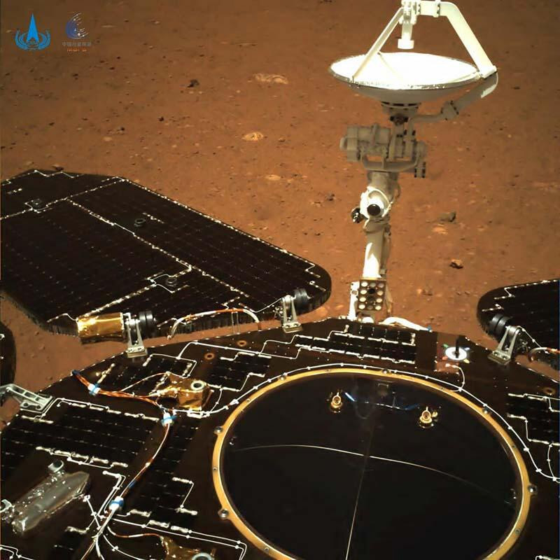 Çin'in uzay aracı Mars'ta ilk sürüşünü gerçekleştirdi!