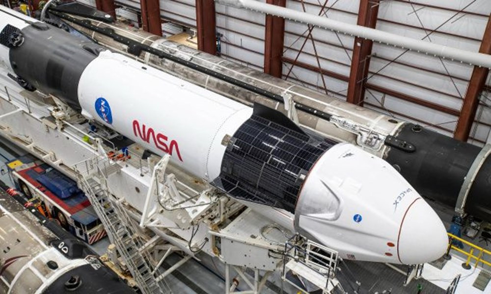 SpaceX ve NASA'nın mürekkep balıkları taşıyan roketi fırlatıldı!