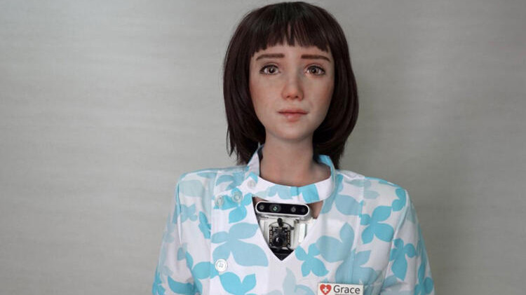 Korona için geliştirilen robot hemşire Sophia...