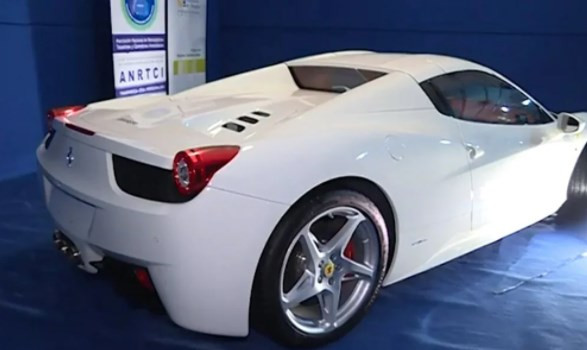 'Tosuncuk'un başını yakan Ferrari’nin görüntüleri ortaya çıktı