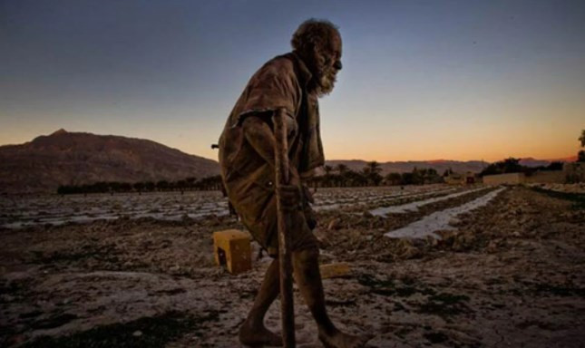 65 yıldır yıkanmayan adam: Amoo Hadji
