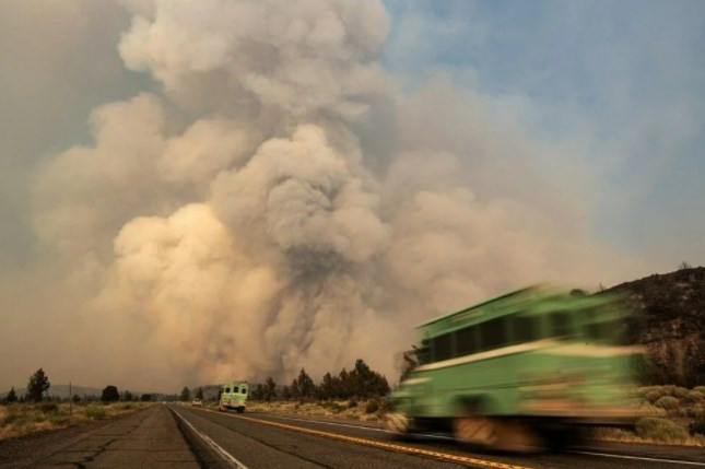 ABD'de aşırı sıcaklar nedeniyle 60'tan fazla orman yangını