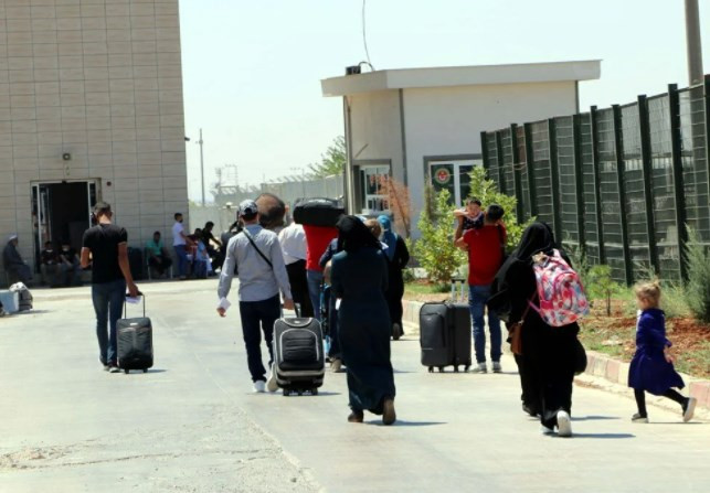 Suriyelilerin bayram göçü sürüyor
