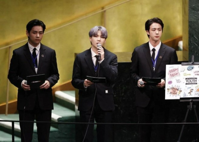 BTS grubu Birleşmiş Milletler Genel Kurulu'nda konuştu