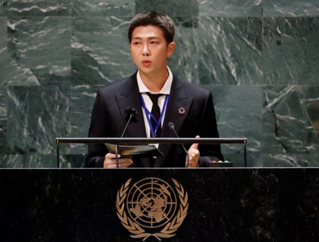 BTS grubu Birleşmiş Milletler Genel Kurulu'nda konuştu