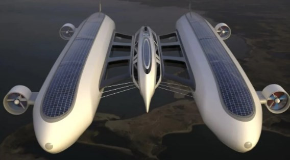 150 metre uzunluğa sahip uçabilen mega yat tanıtıldı